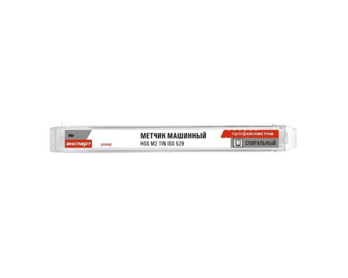 Метчик Профоснастка №411 Эксперт М4,0*0,7 HSS M2 TIN ISO529 глух отв однопроходн. 50221011