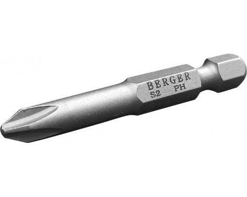 Бита для заворачивания BERGER BG2397 PH1x50мм, 2 шт., S2