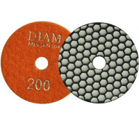 Алмазная тарелка на липучке DIAM АГШК 100*2,0 №200 Master Line (сухая) 000567