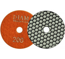 Алмазная тарелка на липучке DIAM АГШК 100*2,0 №200 Master Line (сухая) 000567