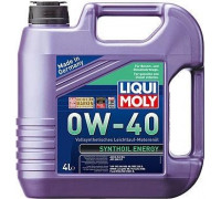 Масло моторное LIQUI MOLY SAE 0W40 Synthoil Energy 4 л 7536/2451 7536