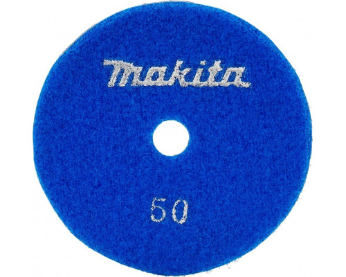 Алмазная тарелка на липучке MAKITA D-15584 гранит/мрамор d100 мм, p50