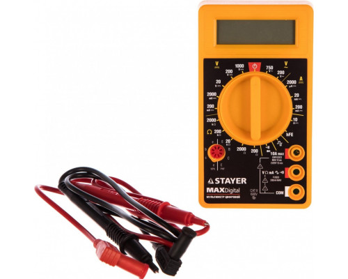Мультиметр цифровой STAYER MAXDigital master 45306