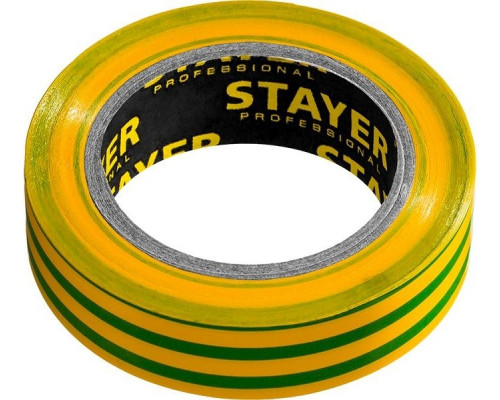 Изолента STAYER Protect-10 пвх, не поддерживает горение, 10м (0,13х15 мм), же 12291-S