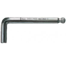 Ключ шестигранный WERA L-образный со сферической головкой 950 PKS 6.00 мм WE-133156 WE-133156