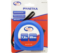 Рулетка измерительная Autovirazh AV-271175 7,5 м х 25 мм