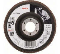 Круг лепестковый торцевой BOSCH 115 мм Р80 Best for Inox 2608608269