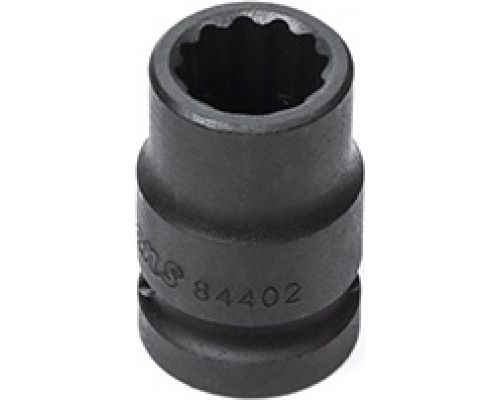 Ударная головка 12-ти гранная 1/2" HANS 84402M15, 15 мм