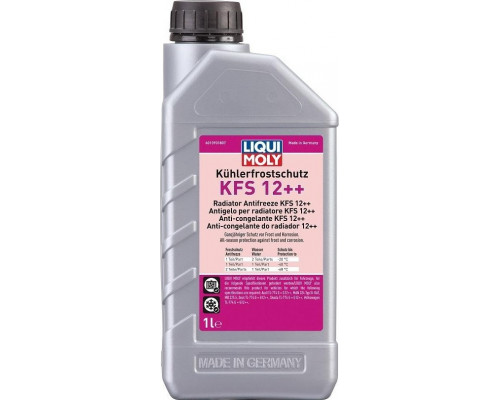Антифриз-концентрат LIQUI MOLY Kuhlerfrostschutz KFS 12++ 1 л. красный 21134 21134