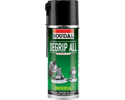 Смазка проникающая SOUDAL Degrip All 0,4 л разблокировочная 134156