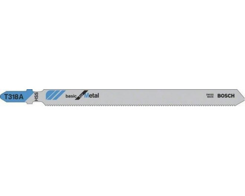 Пилки по металлу BOSCH T318А (5шт.) 2608631319
