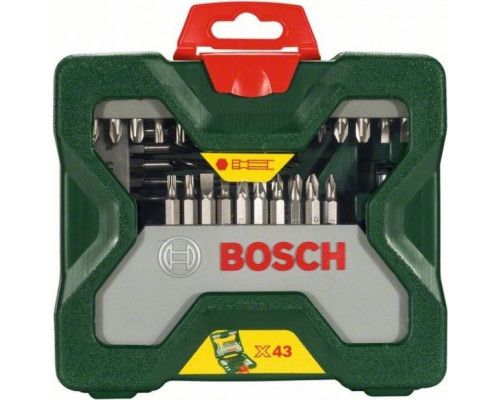 Набор оснастки универсальный BOSCH X-Line 43 предмета 2607019613