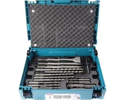 Набор буров и долот SDS-plus MAKITA MAKPAC 17 предметов B-53877 B-53877