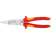 Клещи электромонтажные диэлектрические KNIPEX 1396200SB 200 мм 6-в-1 KN-1396200SB