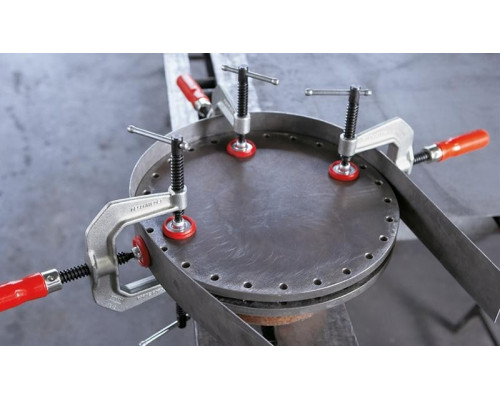 Зажим для кромок BESSEY KT8-3 С-образный с тремя винтами BE-KT8-3