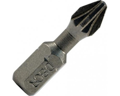 Бита фрезерованная D.BOR PZ1, 25 мм TORSION (D-T-PZ01-025-010) D05-DTPZ01025010