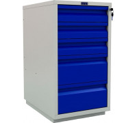 Тумба верстачная ПРАКТИК с 5 ящиками WD-5 S30299020546