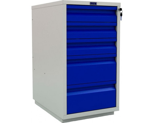 Тумба верстачная ПРАКТИК с 5 ящиками WD-5 S30299020546