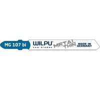 Пилки по металлу WILPU MG 107 bi для тонкой жести, высокосортной стали от 0,5 до 1, 252100005