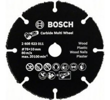 Твердосплавный диск универсальный BOSCH 76х1х10 мм Multi Wheel 2608623011