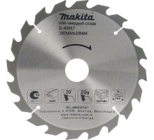 Пильный диск MAKITA 185х 20тх30 дерево Standart (D-45917) D-45917