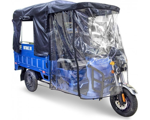 Тент защитный RUTRIKE 2000x1200 Титан с боковыми стенками 024193
