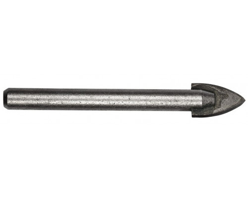 Сверло по стеклу и керамике Kranz KR-12-6806 10 мм, 2 грани, цилиндр. хвостовик