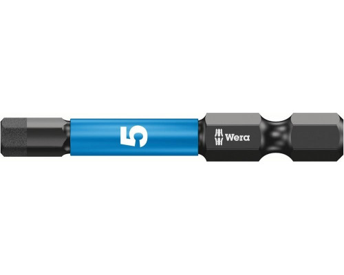 Бита для заворачивания WERA 840/4 IMP DC Impaktor SW 5,0 мм, 50 мм WE-057645 WE-057645
