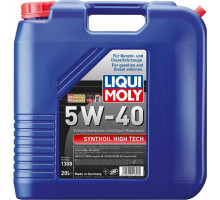 Масло моторное LIQUI MOLY SAE 5W40 Synthoil High Tech 20 л 1308 1308