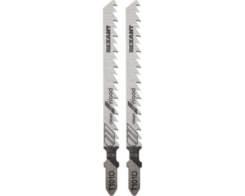 Пилки по дереву REXANT Т101D 100 мм 6 з/д 6-60 мм (2 шт.) 92-0304