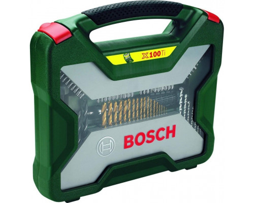 Набор оснастки универсальный BOSCH X-Line TITANIUM 100 предметов 2607019330