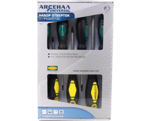 Набор отверток АРСЕНАЛ НО-7 23852