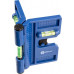 Уровень строительный Кобальт 917-392 угловой, 4 магнита, 3 глазка, пластиковый