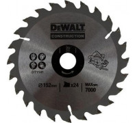 Пильный диск универсальный DeWALT 152х24тх20 мм Construction DT1930-QZ DT1930-QZ