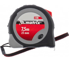Рулетка MATRIX Continuous fixation 7.5 м 31090