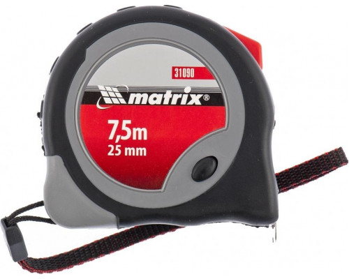 Рулетка MATRIX Continuous fixation 7.5 м 31090