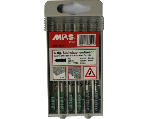 Набор пилок MP.S 3100 BOX- 6 (металл) 720391