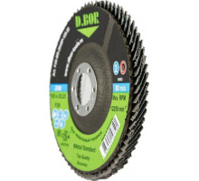 Круг лепестковый торцевой D.BOR 125 мм Р120 METAL Standard (арт. F29-MS-Z120P-125-22) F29-MS-Z120P-125-22