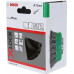 Щетка обдирочная для УШМ BOSCH чашеобразная INOX D-75 мм X-LOCK витая 2608620729