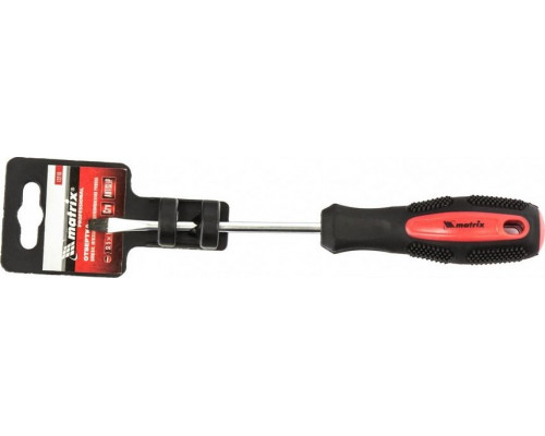 Отвертка шлицевая MATRIX Anti-Slip 5.0 х 100 мм 12216