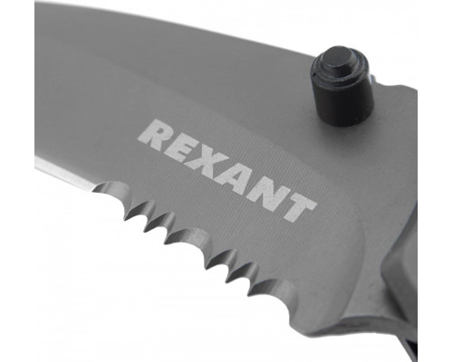 Нож для строительных работ REXANT Titanium складной коготь полуавтоматический 12-4906-2
