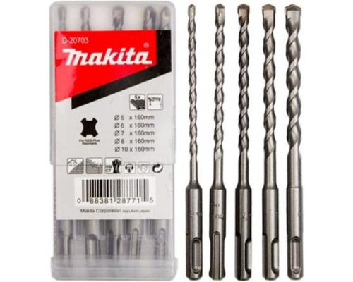 Наборы буров SDS-plus MAKITA 5 предметов D-20703 D-20703