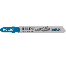 Пилки по металлу WILPU MG 107 для очень тонкой жести от 0,5 до 1,5мм 5шт/уп 252000005