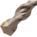 Бур SDS-plus Denzel Cobalt W-tip, 16x210 мм по бетону, двойная спираль 705037