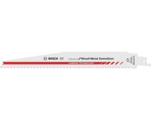 Полотна для сабельных пил BOSCH S1167XHM (уп10шт) Endurance for Wood and Metal Demolition 2608653312