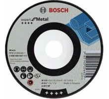 Шлифовальный круг по металлу BOSCH 180х6х22.2 мм A30T-BF Expert for Metal 2608600315