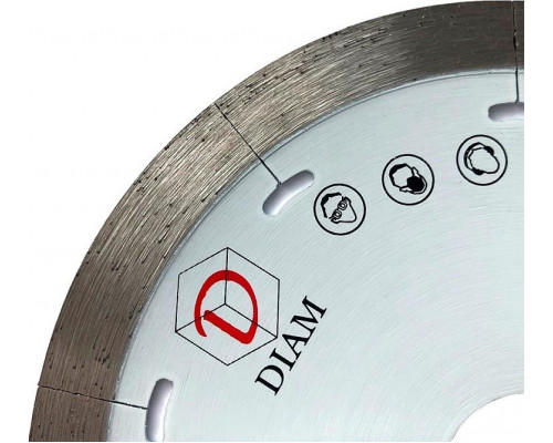 Алмазный диск для резки керамогранита DIAM HD Extra Line 125x1,4x10x22,2 (тонкий) 000663