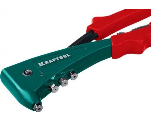 Клепальник KRAFTOOL Combo2-M6 комбинированный в кейсе, резьбовые м3-м6, вытяжные 31180