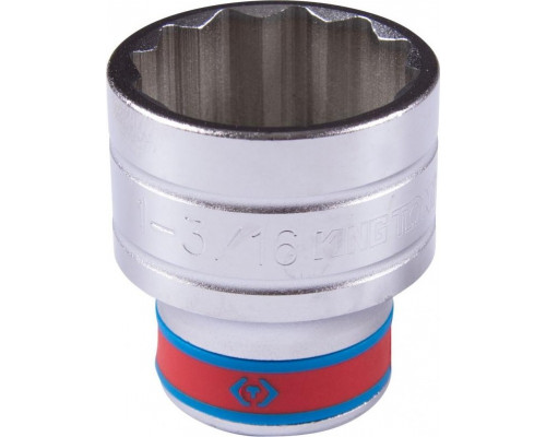 Головка 12-гранная 1-3/16" с посадкой 1/2" KING TONY 433038S
