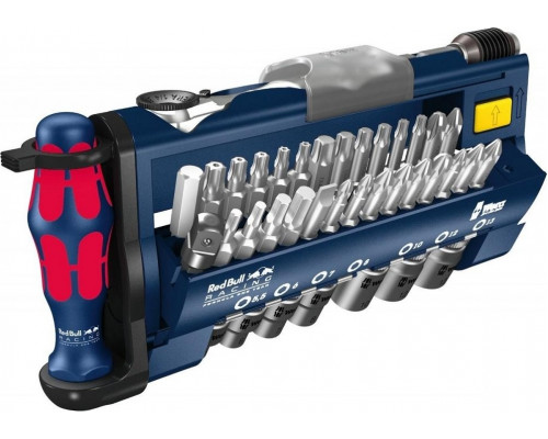 Отвертка с битами WERA Tool-Check PLUS Red Bull Racing 39 предметов WE-227704 WE-227704
